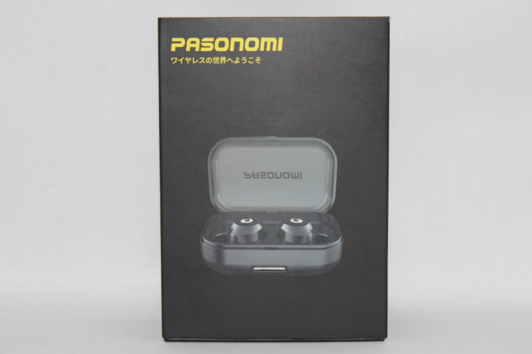 Pasonomi TWS-X9の外箱