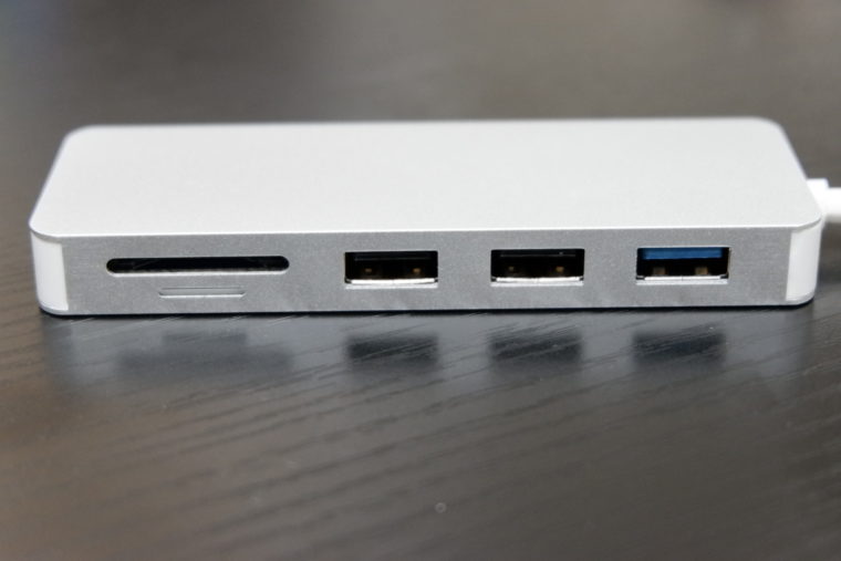 excusy 7in1 USB TypeC ハブ側面1